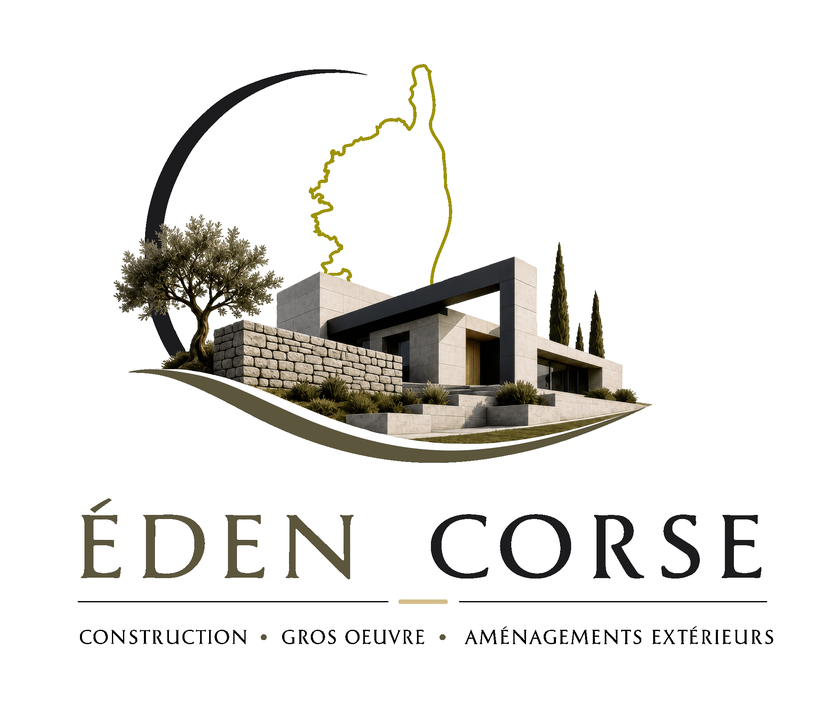 Logo Eden Corse agrandi, détouré et décliné en couleurs